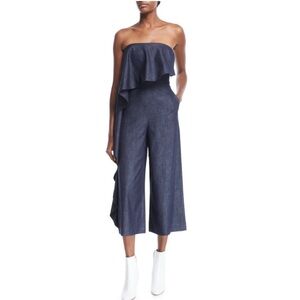 Alice + Olivia Elvira Strapless Jumpsuit